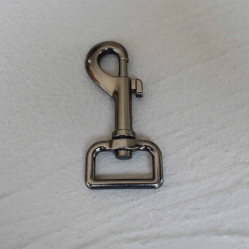 1 Uds. Cierres giratorios para langosta, hebilla de gancho de Metal para perro, Hardware duradero para correas de 25mm, piezas de correa para perro Diy de aleación de Zinc - imagen 5