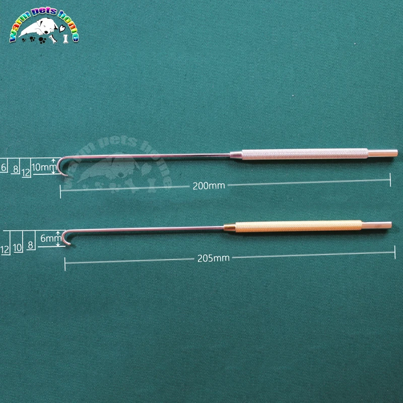 Gancho Spay Snook Sklar Snook, gancho de ovariectomía, eliminación de ovarios, útero, herramientas veterinarios - imagen 5