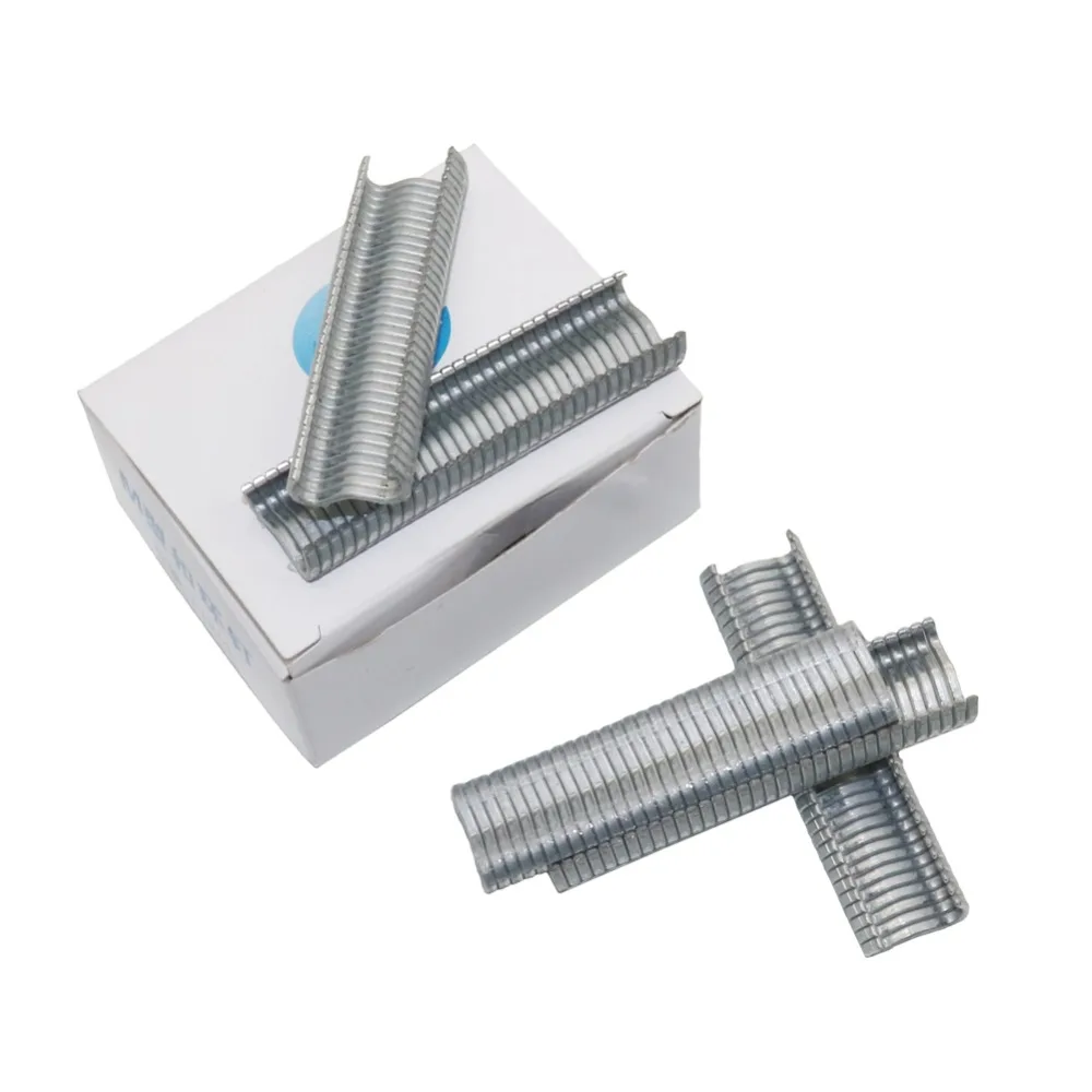 Instalación de abrazadera de sujeción, alicates para jaula de aves de corral y 600 clavos, Kit de instalación de abrazadera para jaula de perros, conejo, zorro y pájaro - imagen 4