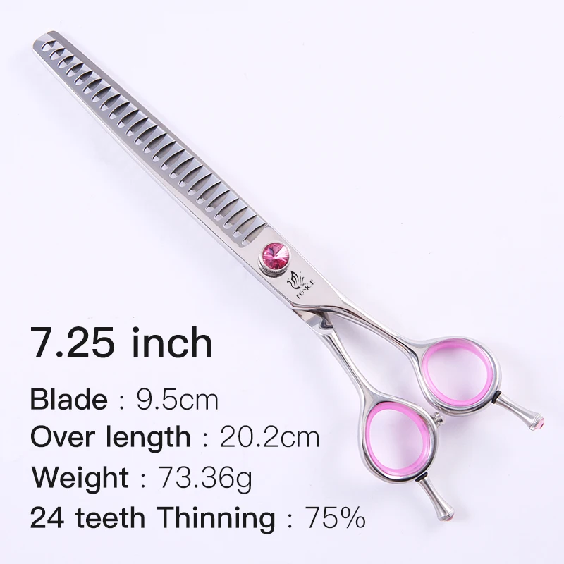 7.25 inch pink