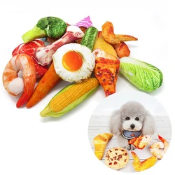 Juguetes para perros y gatos: mordedor chirriante de carne
