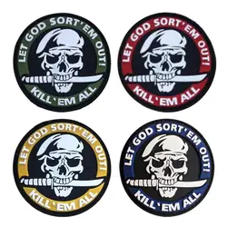 Parche táctico militar de PVC para perros – Insignia resistente