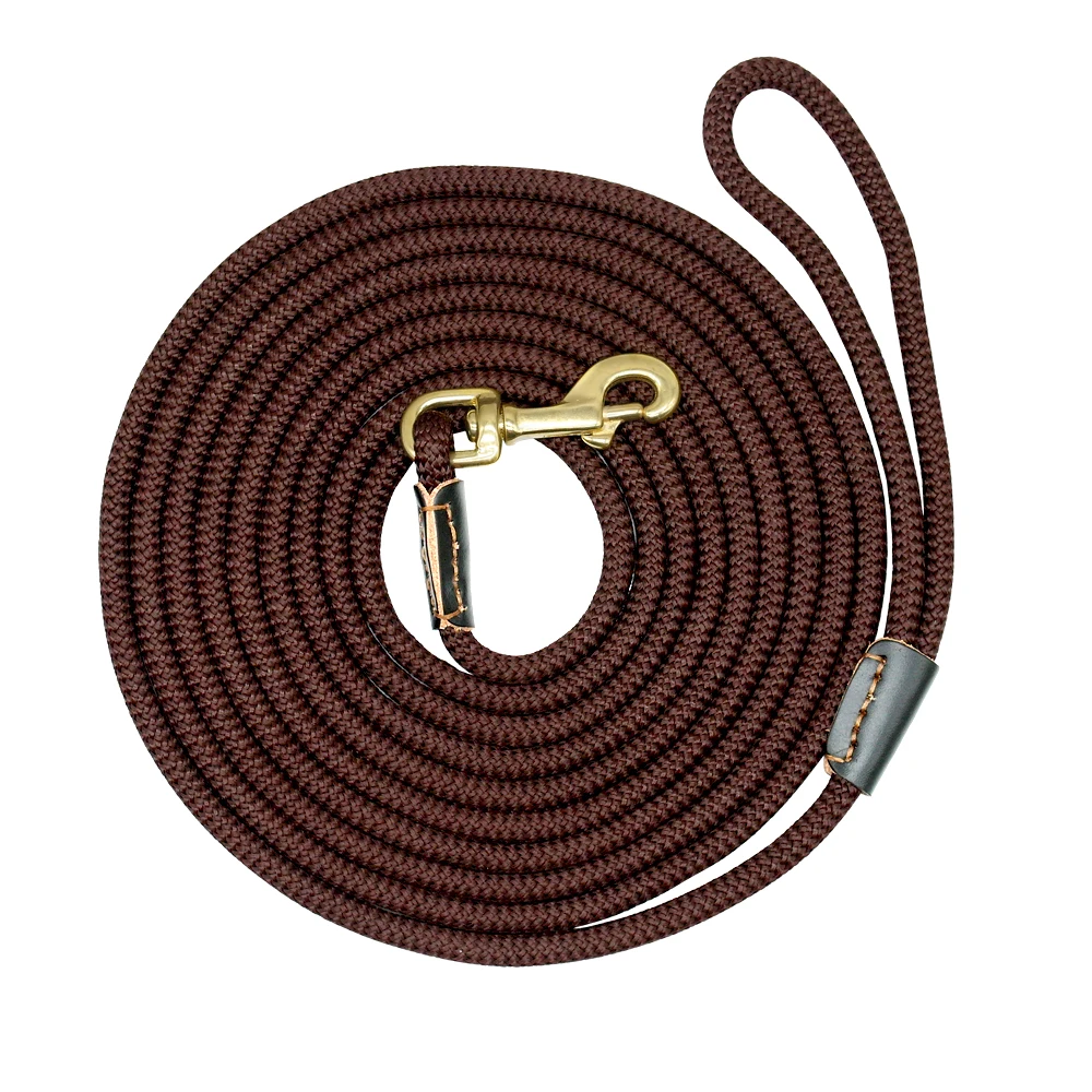 Correa de nailon para perro, correa larga para seguimiento de mascotas, cuerda redonda, correa para perro al aire libre, plomo para entrenamiento de perros pequeños, medianos y grandes, 3M/5M/10M/20M - imagen 4