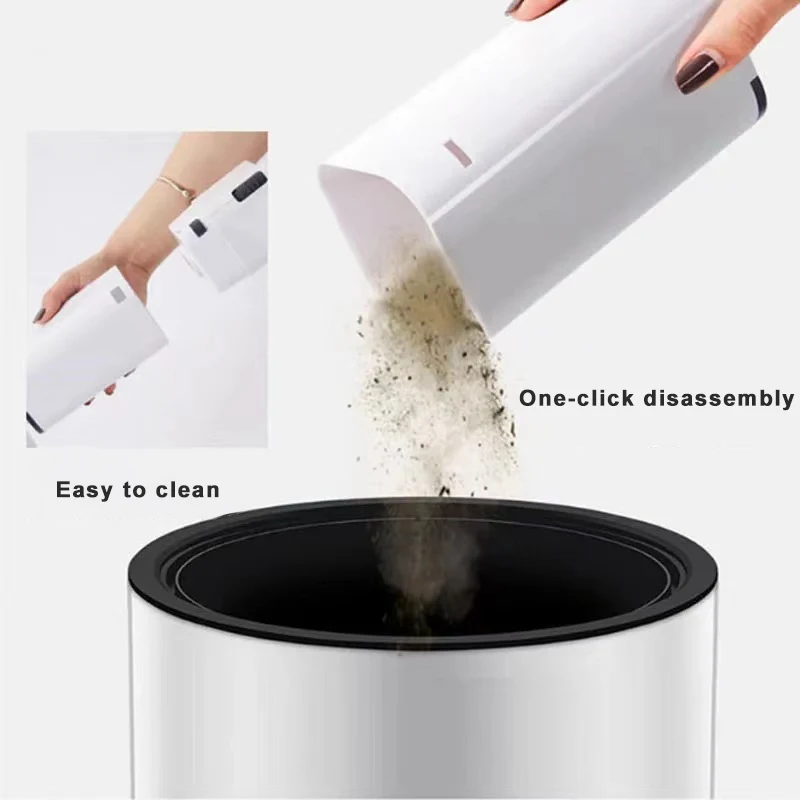 Aspiradora inalámbrica para mascotas con depósito transparente de fácil vaciado