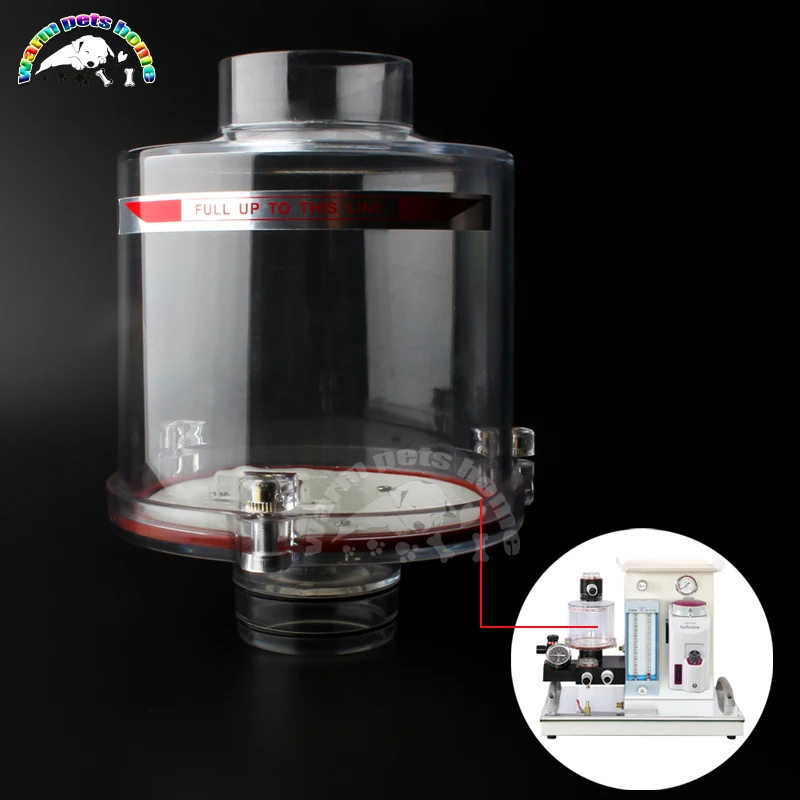 recipiente absorbente co2 cámara soda lima absorbente circular respiración accesorios máquina anestesia