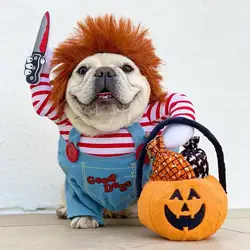 Ropa navideña para perros y disfraz de Halloween