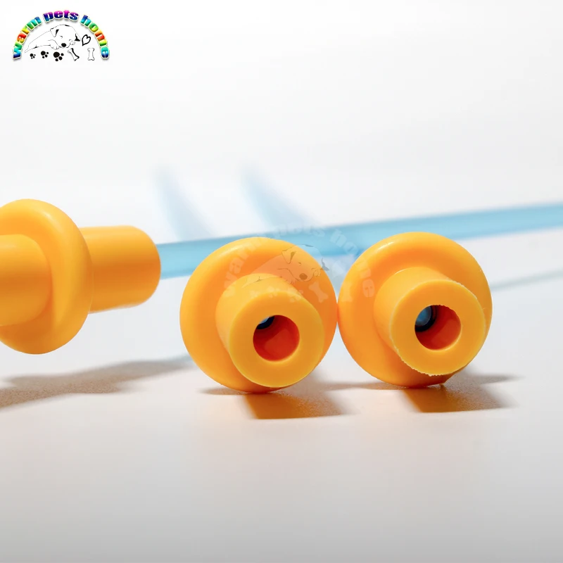 Catéteres de inseminación Artificial desechables para perros, varillas de cría, tubos de goma suave de 30cm y 40cm, 100 unidades - imagen 2