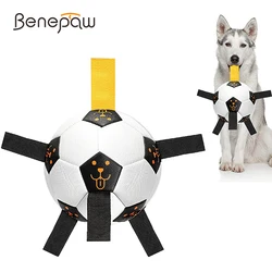 Pelota de goma natural resistente a mordeduras para perros medianos