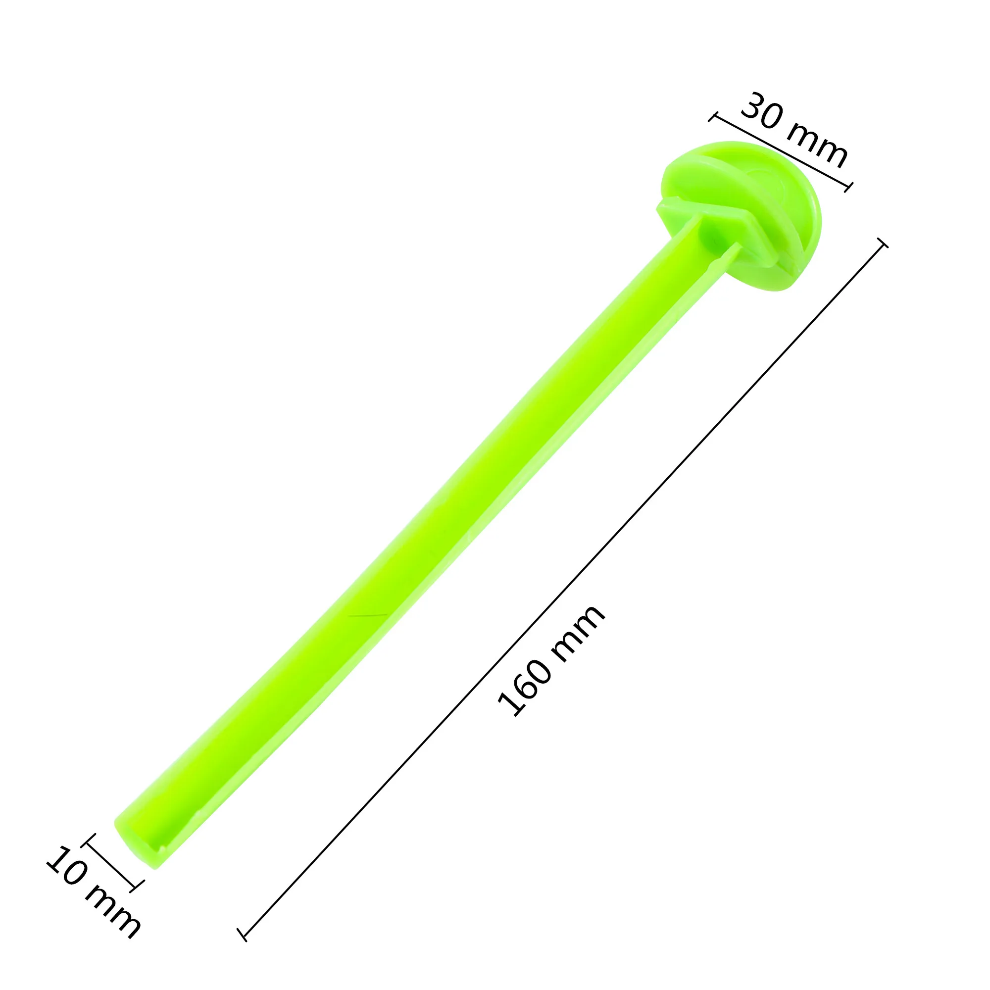 Palo de pie para pájaros, accesorios para jaula de periquitos, palos para morder, loro, perca de plástico para pájaros, juguete de Color aleatorio, 10 Uds. - imagen 4