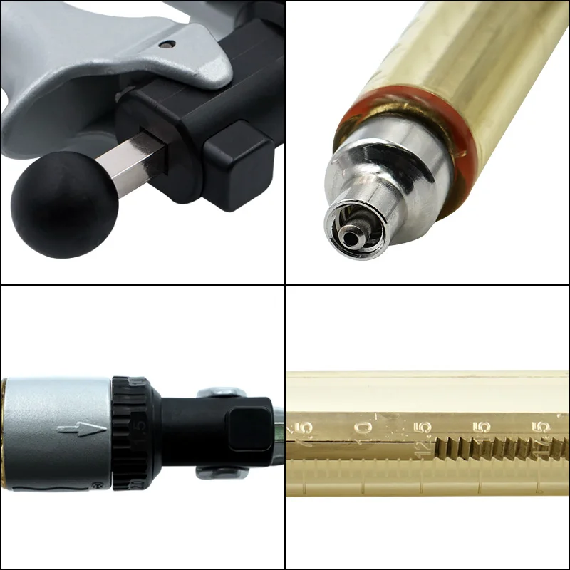 Jeringa semiautomática de inyección ajustable para animales de granja veterinaria, jeringa continua para cerdo, oveja, vaca, caballo, 25ml/50ml - imagen 4