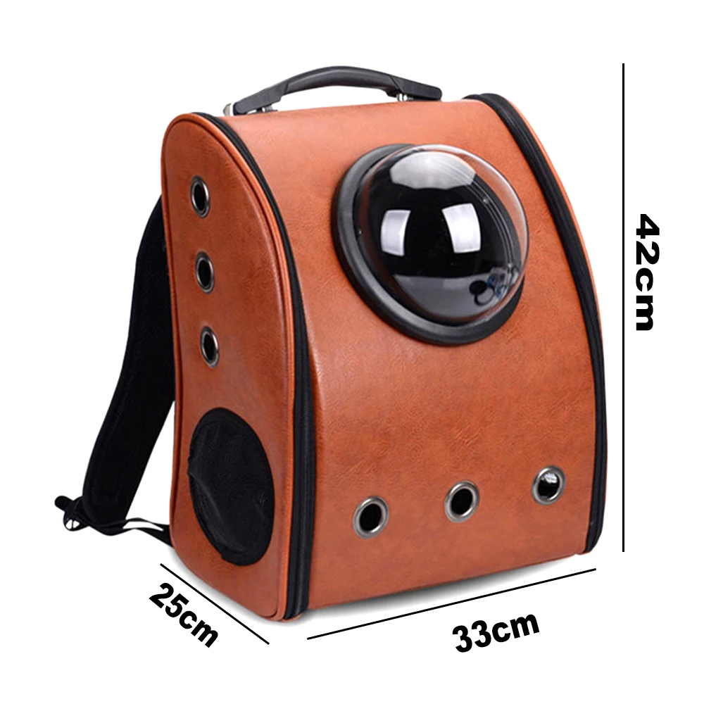 Bolsas de gato para gatos al aire libre mochila bolsa de ventana gato transporte cápsula grandes bolsas de bolas para gatos gatito mascota al aire libre viajes BD0012 - imagen 4