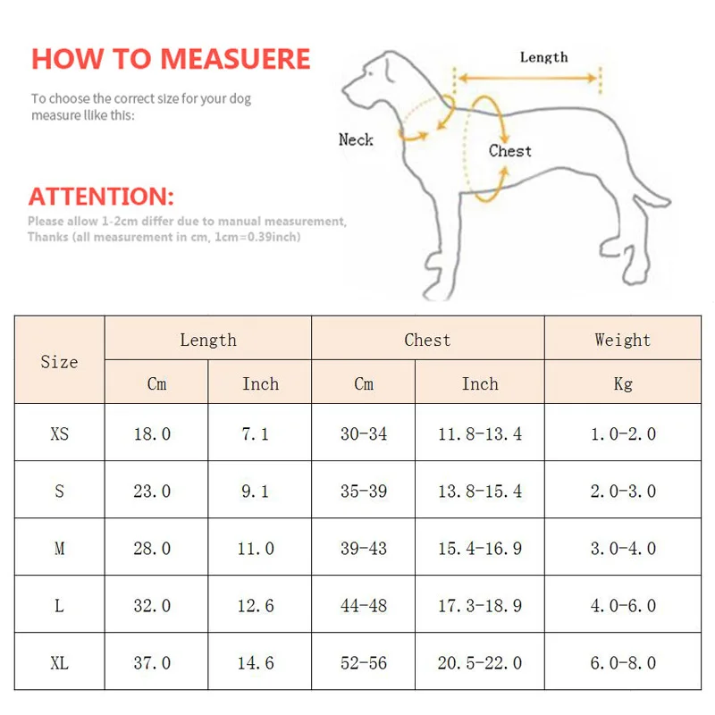 Lindo cachorro gato perro pijama mono ropa invierno cálido disfraz para mascotas para perros pequeños Chihuahua monos malalteses roupa de cachorro - imagen 2