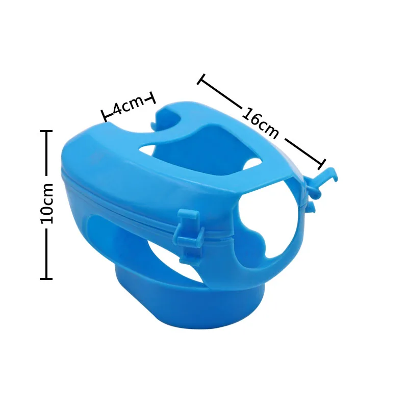 Soporte de plástico para palomas de carreras, marco fijo fácil para pájaros, alimentador de medicina, herramientas para pájaros, venta al por mayor y al por menor - imagen 3