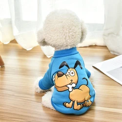 Sudadera con capucha perro invierno Bulldog Francés Schnauzer dibujos animados