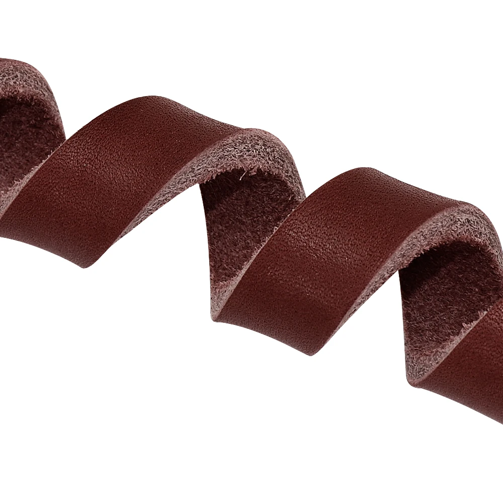 Correa de cuero auténtico para perros medianos y grandes, correa de 150cm para entrenamiento de mascotas, para pastor alemán Golden Retriever - imagen 3