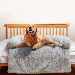 Sofá cama lavable e impermeable para perro de felpa suave