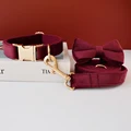 Bow Collar Leash Set