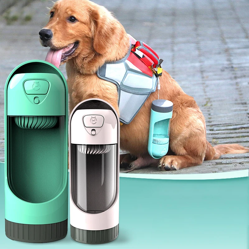Bebedero portátil para perros y gatos, botella de agua controlable para cachorros pequeños, suministros para mascotas, accesorios - imagen 3