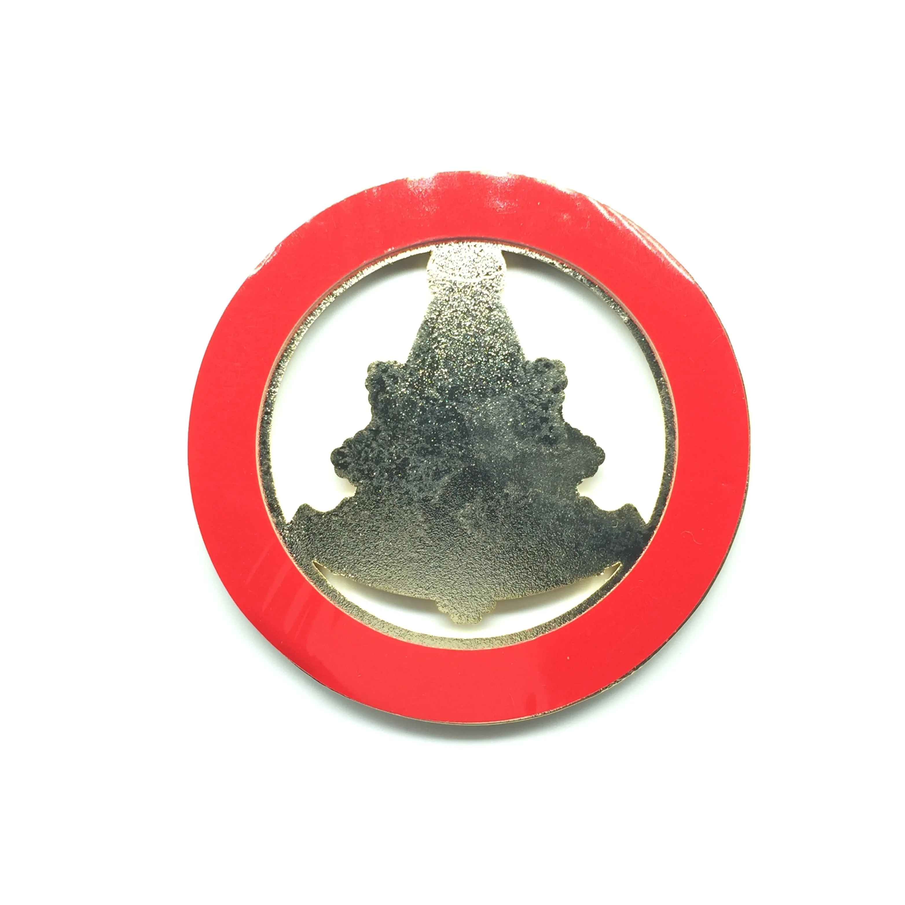 สัญลักษณ์รถ Masonic, GOLD masons, Blue past Master, รถบรรทุกอัตโนมัติ, สติกเกอร์รูปลอกรถจักรยานยนต์, ป้ายที่มีกาวสีแดง, 3" - imagen 2