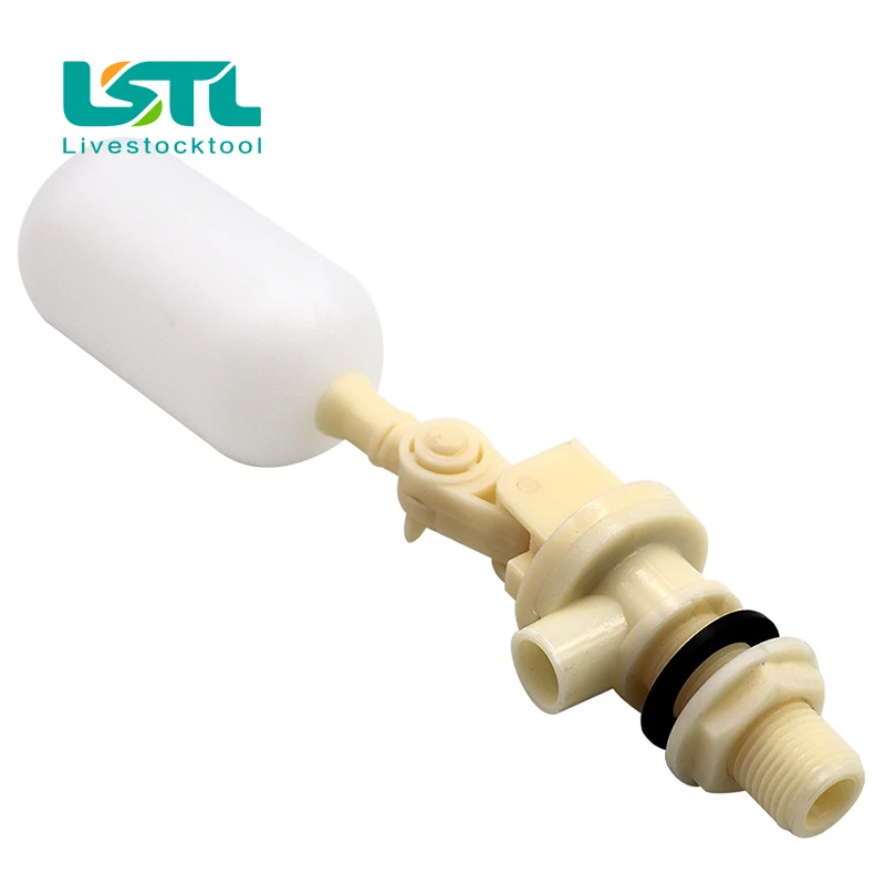 Válvula de flotación para tanque de agua de 1/2 pulgadas, válvula de bola de flotación de relleno automático ajustable, interruptor de Control de agua para torre de agua - imagen 4