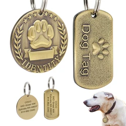 Placa identificación perro grabada – Etiqueta con nombre