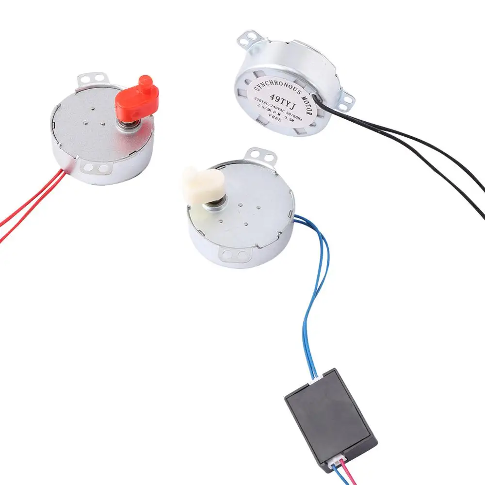 Mini accesorios de Motor de incubadora AC 220V/110V 50/60Hz, Motor de girar los huevos, incubadora de huevos hecha a mano, equipo de incubadora, 10 Uds. - imagen 3