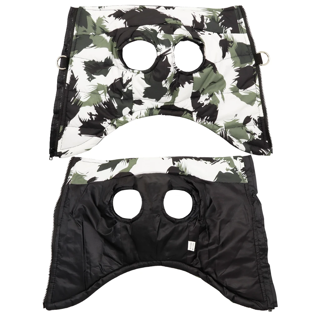 Ropa de invierno para mascotas, chaqueta cálida, abrigo de algodón más grueso, impermeable, para perros pequeños, medianos y grandes, Bulldog francés