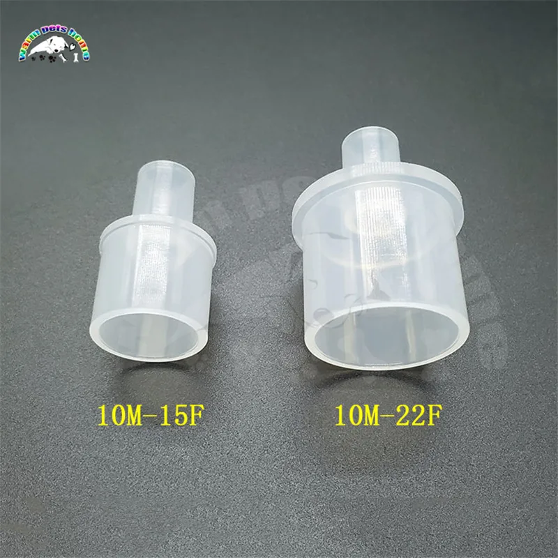 Herramienta veterinária del conector recto del sistema corrugado del circuito respiratorio de la anestesia - imagen 4