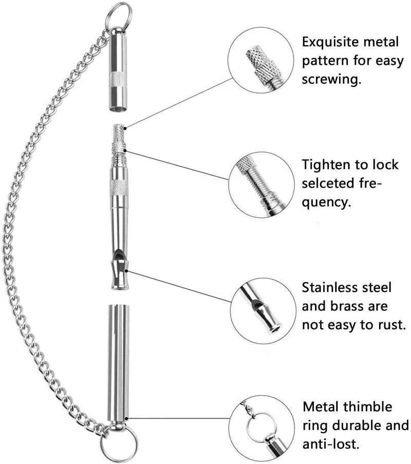 Benepaw-silbato ultrasónico profesional para perro, dispositivo de entrenamiento para dejar de ladrar efectivo, paso ajustable, Control silencioso de ladridos para mascotas - imagen 4