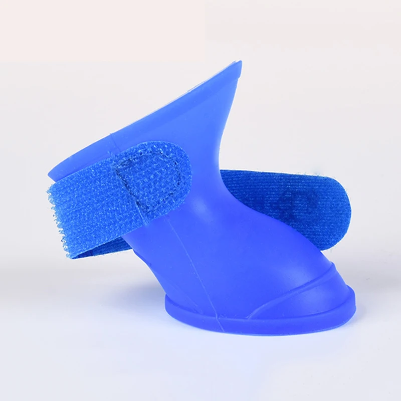 Zapatos de lluvia impermeables de verano para perros pequeños Meidum, botas para caminar, correr, cachorros, accesorios Shih Tzu, suministros para exteriores - imagen 5