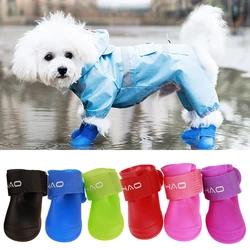 Botas de lluvia impermeables para perros Shih Tzu