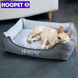 Cama de verano para perros y gatos pequeños/medianos – Funda extraíble