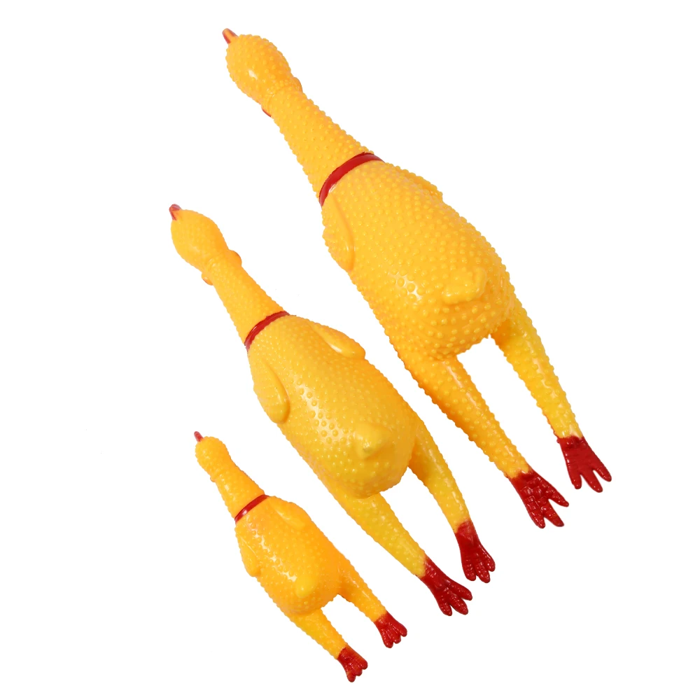 Snailhouse-pollo chillón para mascotas, juguete de goma de seguridad para perros, juguetes para morder, 2021 - imagen 2