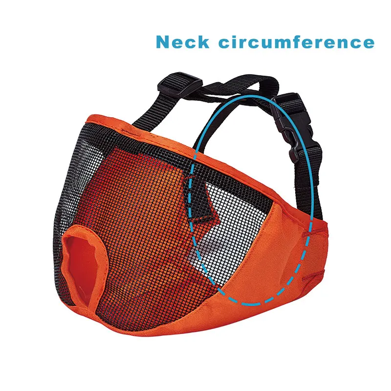 Bozal para Perro con Muso Corto de Malla Ajustable y Transpirable - imagen 4