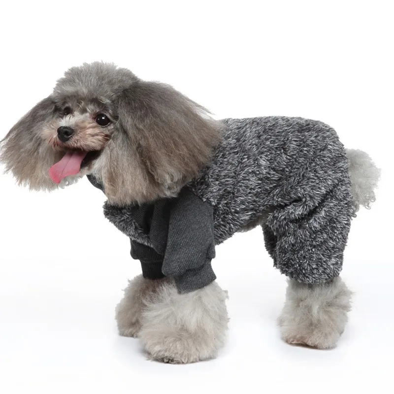 Pijamas suaves con estampado de leopardo para perros, ropa de abrigo para mascotas, disfraz de Yorkshire, Chihuahua, abrigo para cachorros pequeños, 12 y 13 estilos - imagen 4