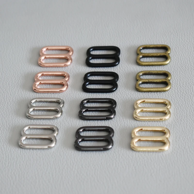 Deslizador de ajuste para correas de 15mm, accesorios para Collar de perro, correas DIY, cinturones, de Metal chapado de alta calidad, 1 ud. - imagen 2