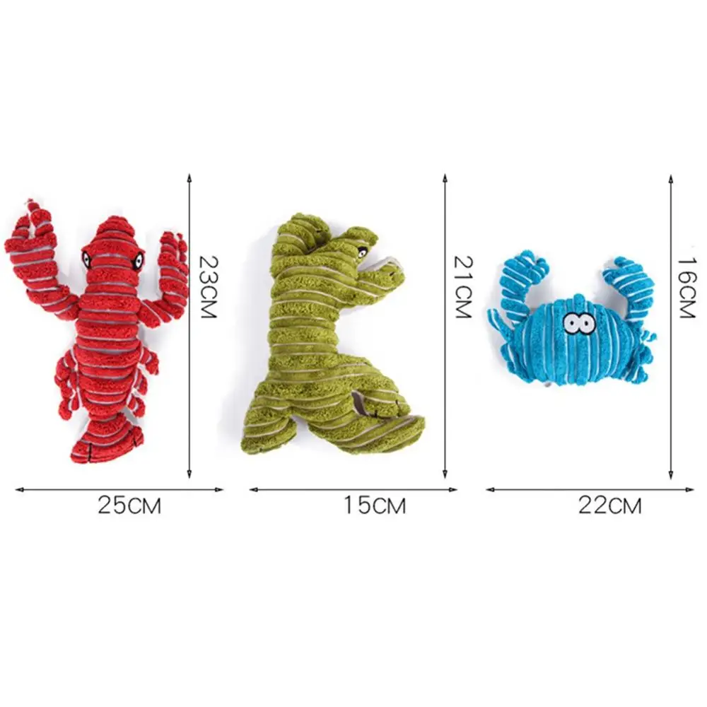 Juguetes Divertidos de peluche para perros y gatos, juguetes de lana para la durabilidad, juguete chirriante para masticar, muñecas con sonido, juguetes bonitos para todas las mascotas, productos molares Para Mascotas - imagen 2