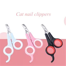 Cortaúñas profesional de acero inoxidable para gatos