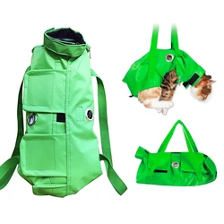 Bolsa transportadora para gatos – Limpieza, corte uñas y alimentación