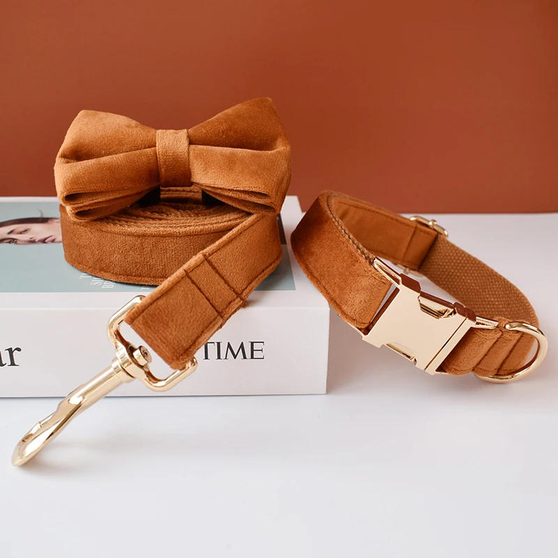 Collar ajustable para mascotas, cinta suave con hebilla para el cuello, fruta para Pitbull Bull Terrier, franela 21 - imagen 3