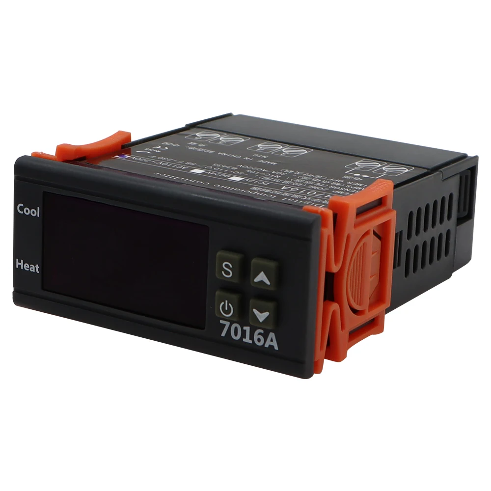 Controlador de temperatura Digital 7016A 220V 30A con termostato de Control de temperatura de alta potencia Sensor NTC de refrigeración de calefacción - imagen 4