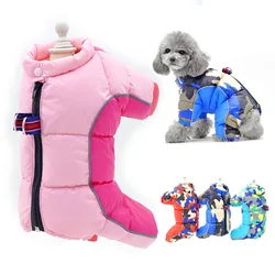 Mono impermeable para perros pequeños - Cálido de invierno, cubre vientre