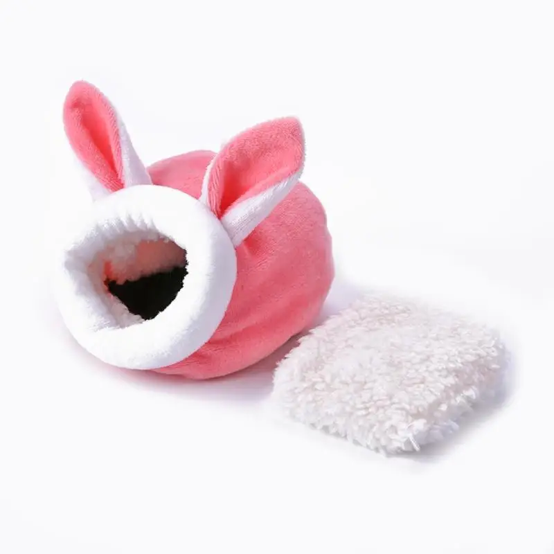 Nido de hámster cálido para invierno, cama de yurta, erizo, ratón, pollo, casa de algodón, camas de animales pequeños, cueva, ratones, ratas, cama de hámster - imagen 2