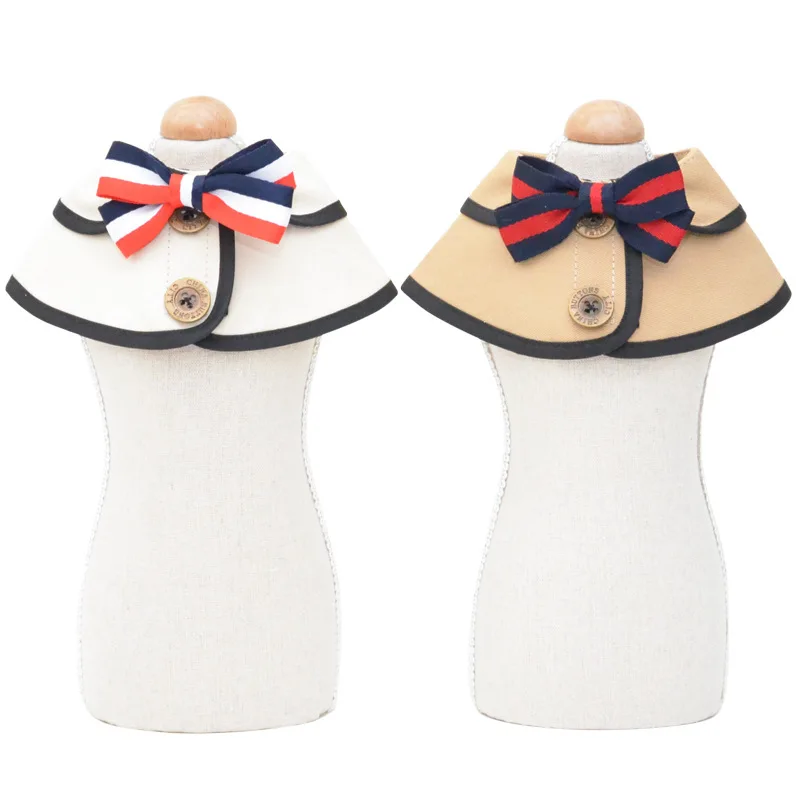 Baberos para Perros con Pajarita, Collar Falso, Bandana, Perros Pequeños, Cachorro, Gato, Estilo Caballero, Accesorio para Navidad, Año Nuevo, 6 Colores - imagen 2