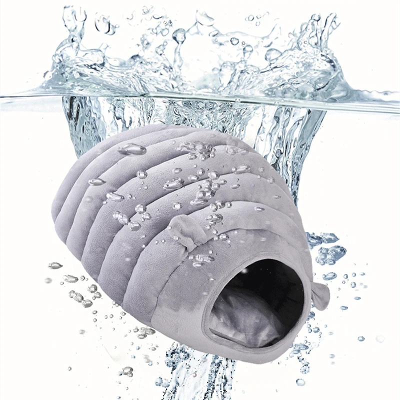 Cama cálida para mascotas, casa de invierno para cachorros y gatos, cojín para mascotas, cesta interior, cueva, perrera, Nido, productos para mascotas - imagen 5