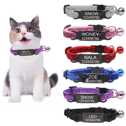 Collar identificativo con placa para perros y gatos