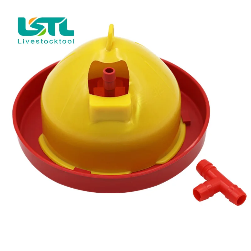 Cuenco de agua para aves de corral, bebedero automático para pollos, bebedero para alimentos, herramientas de cría, alimentación de cría, suministro de riego, 1 ud. - imagen 2