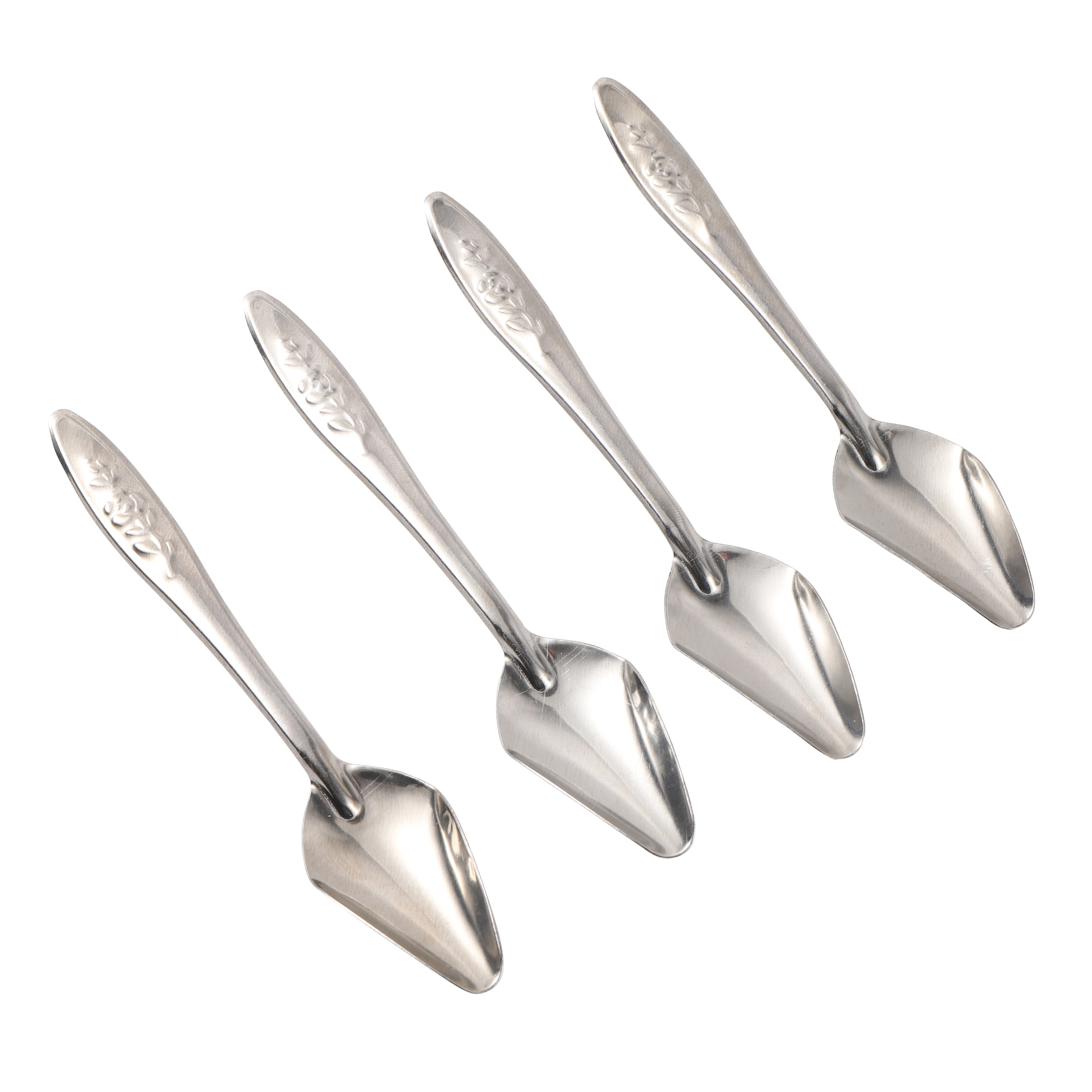 Cuchara de alimentación para anidar, cuchara de alimentación para loros y pájaros, cucharas alimentadoras de leche en polvo y agua de acero inoxidable, suministros para pájaros, 2 unids/set - imagen 4