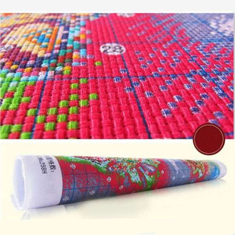 In The wood-Kits de patrones de punto de cruz estampados, conjuntos de bordado de tela impresa 11CT 14CT, costura artesanal, pintura para decoración del hogar - imagen 4