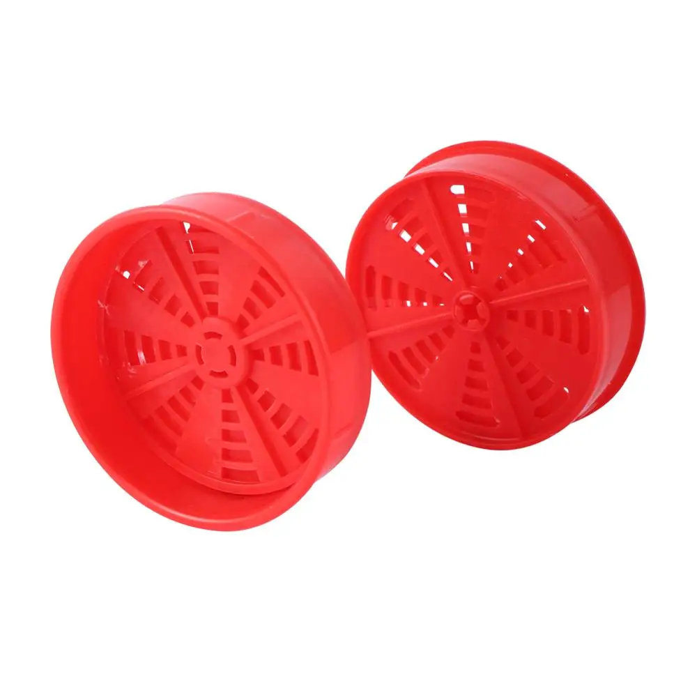 Puerta de nido de colmena, ventilación multifuncional de plástico, salida de entrada, disco redondo de 53mm, suministros de herramientas para abejas de apicultura estándar - imagen 5